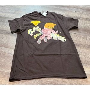 Urban Outfitters Tshirt Graphic Tee Size Medium “Pink Planet” Short Sleeve O3